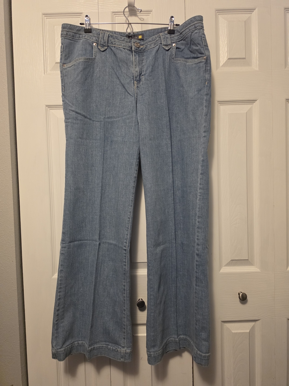 Lane Bryant Light Blue Wide-Leg Jeans